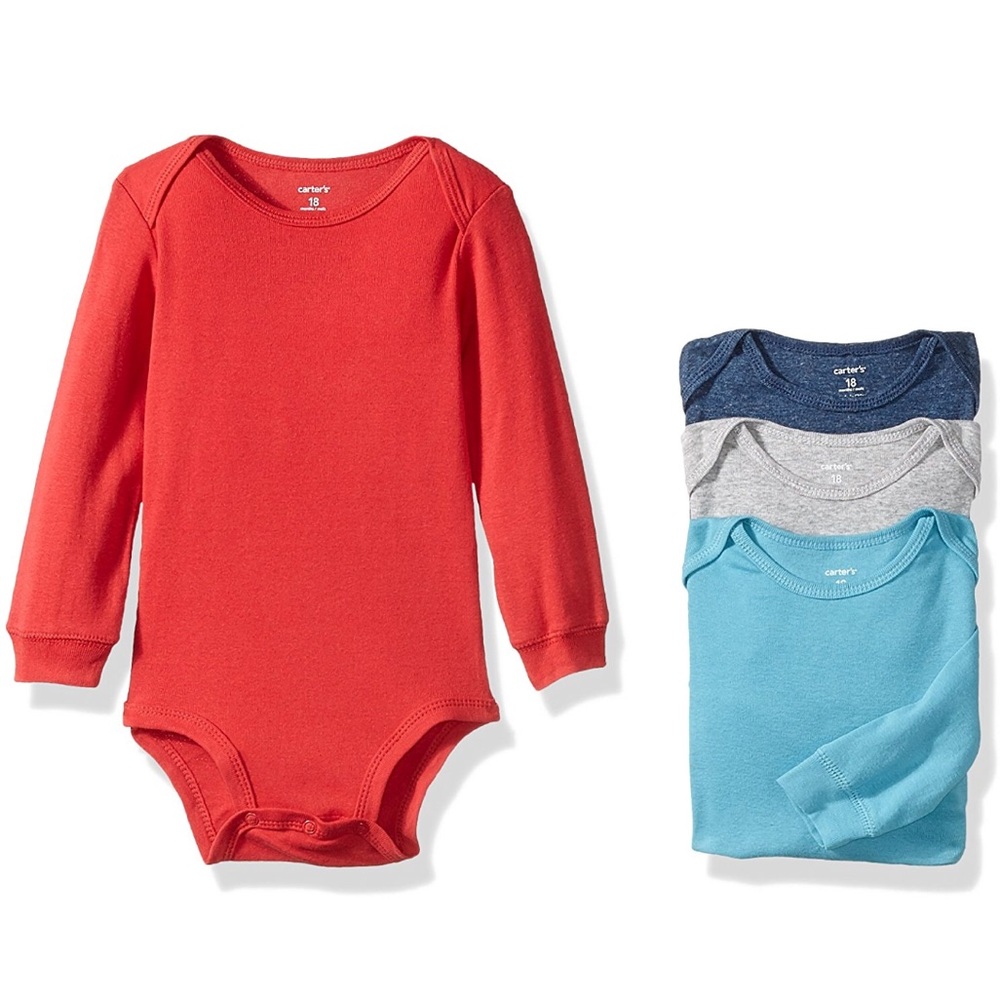 4 long sleeve onesies